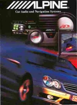 Каталог Alpine 2002 Car audio and Navigation Systems, 54-205, Баград.рф